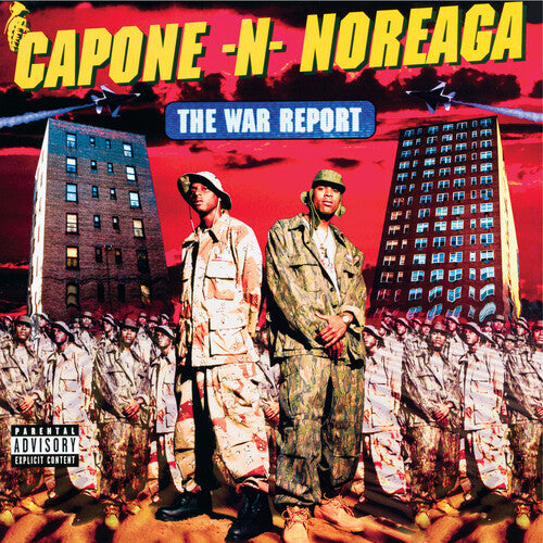Capone-Noreaga - The War Report (Clear Vinyl with Red & Blue Splatter Vinyl) [Explicit Content] (2 LP) [Vinyl] (ONLINE ORDER ONLY)