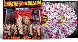 Capone-Noreaga - The War Report (Clear Vinyl with Red & Blue Splatter Vinyl) [Explicit Content] (2 LP) [Vinyl] (ONLINE ORDER ONLY)