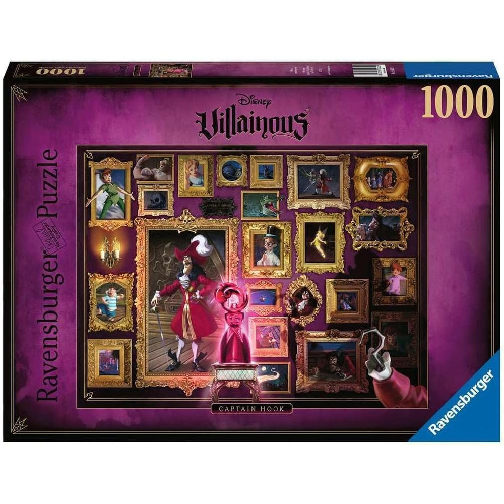 Captain Hook "Disney Villainous" 1000 Piece Jigsaw Puzzle Ravensburger (ONLINE ORDER ONLY)