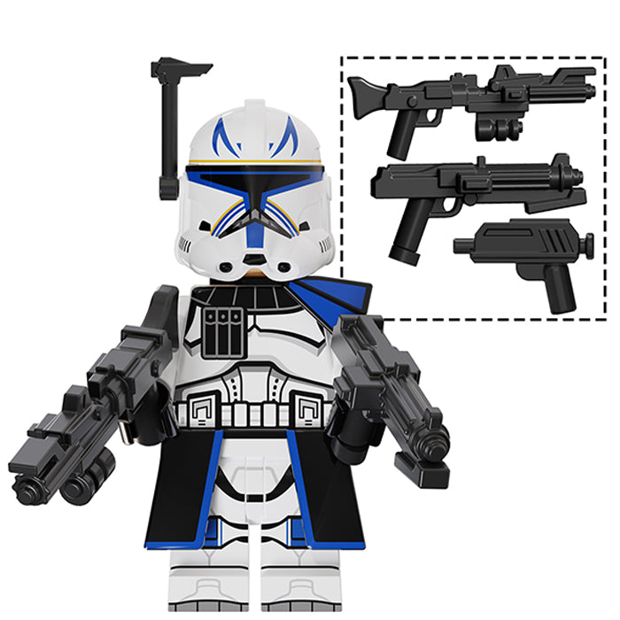 Captain Rex Phase 2 Clone Trooper Star Wars Lego Minifigures Custom Toys (ONLINE ORDER ONLY)