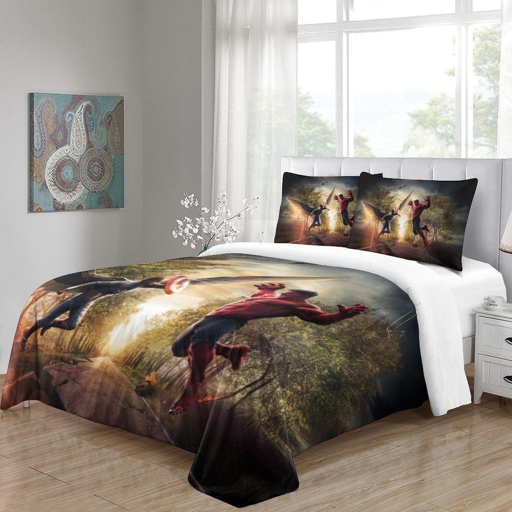 Captain America Brave New World Bedding Set Quilt Cover Without Filler (Online Order Only)