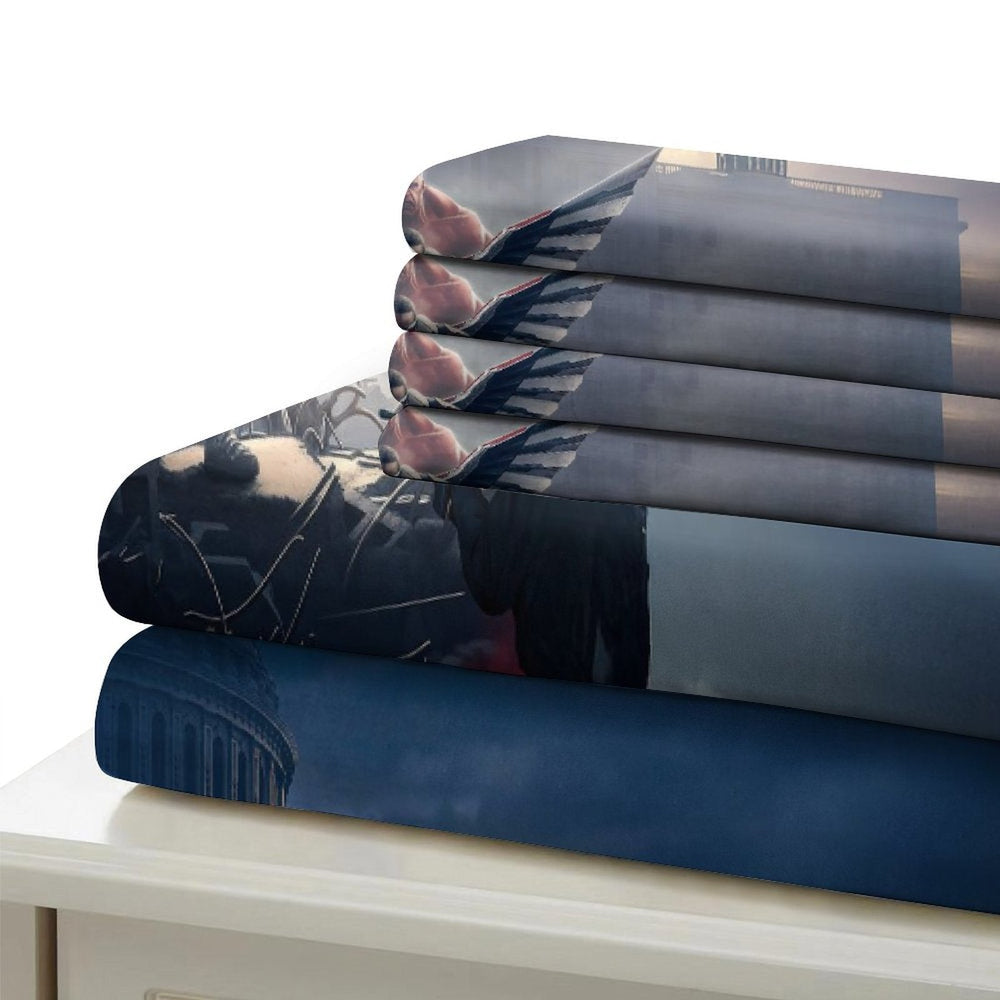 Captain America Brave New World Bedding Set Quilt Cover Without Filler (Online Order Only)