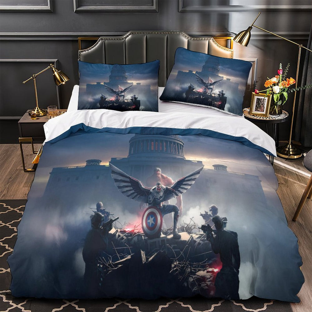Captain America Brave New World Bedding Set Quilt Cover Without Filler (Online Order Only)