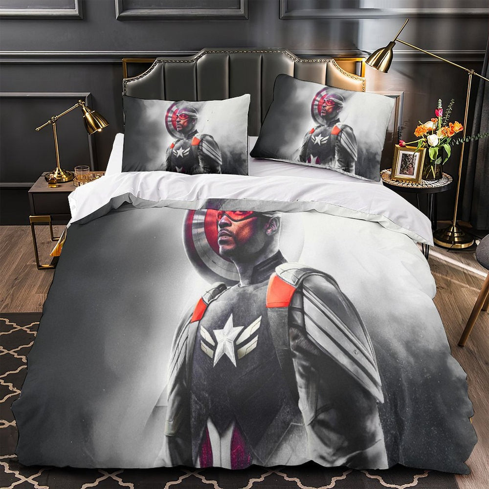 Captain America Brave New World Bedding Set Quilt Cover Without Filler (Online Order Only)