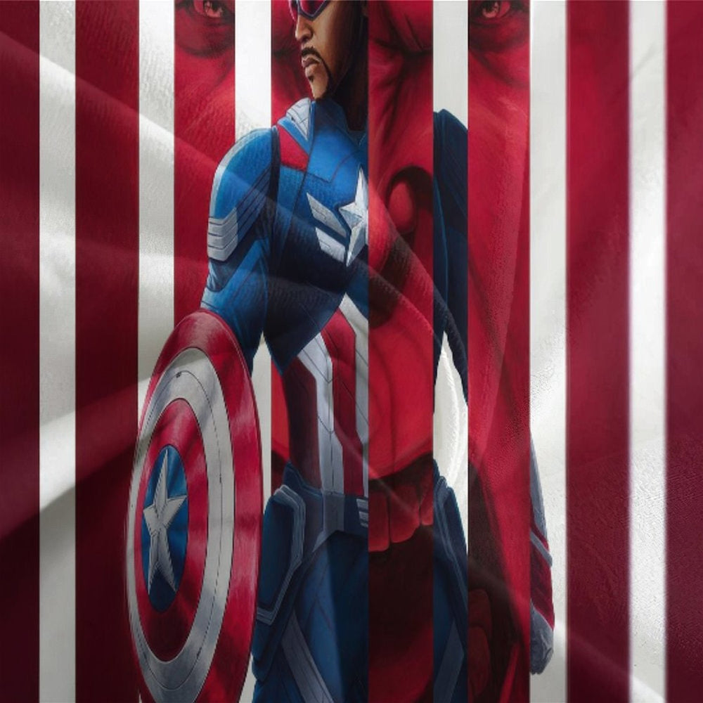 Captain America Brave New World Bedding Set Quilt Cover Without Filler (Online Order Only)