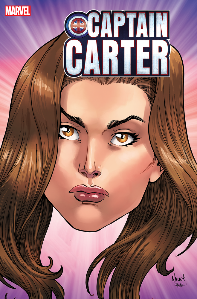 Captain Carter #1 B Todd Nauck Headshot Variant (03/09/2022) Marvel (ONLINE ORDER ONLY)