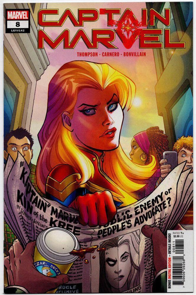 CAPTAIN MARVEL #8 Carnage-Ized Bloody Amanda Connor Variant (07/17/2019) MARVEL (ONLINE ORDER ONLY)