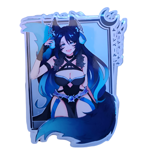 Kitsu Moonvale Waifu Sticker (ONLINE ORDER ONLY)