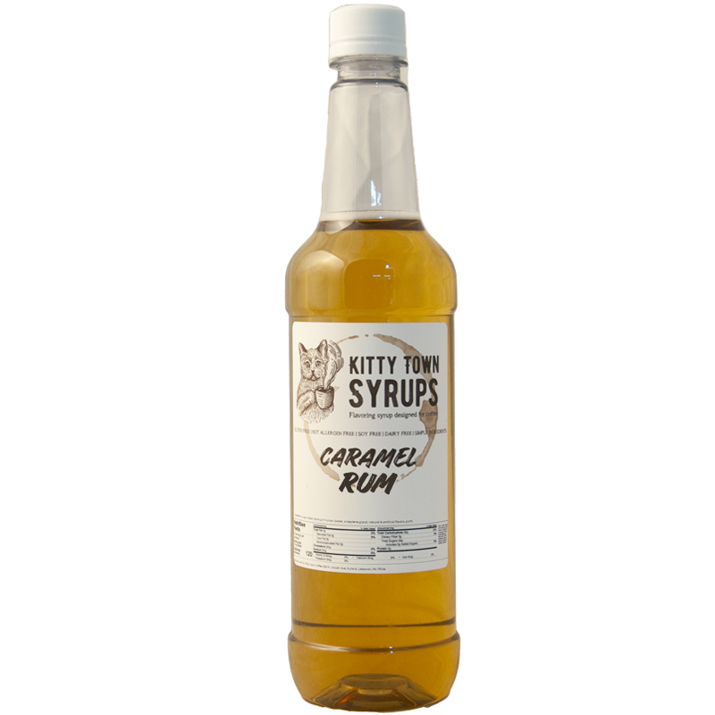 Caramel Rum Flavoring Syrup (Online Order Only)