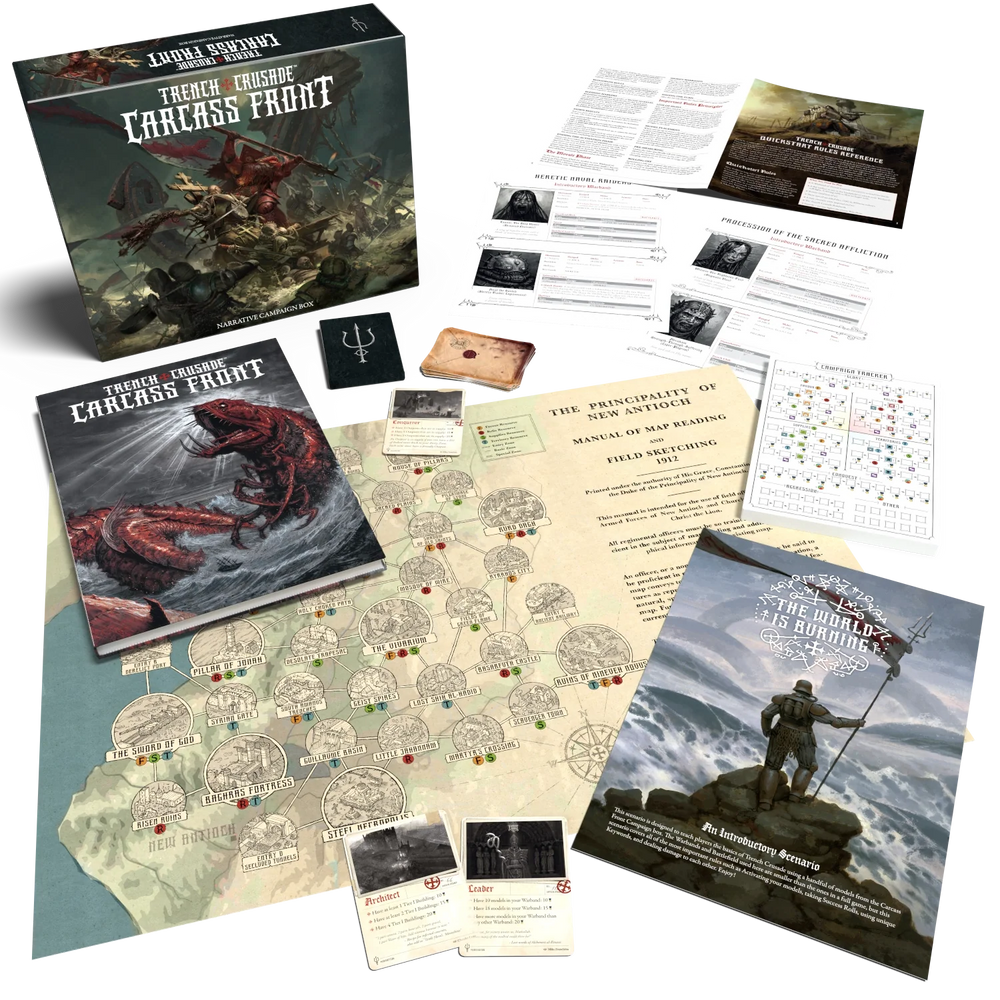 The Carcass Front Starter Set | BUNDLE | Trench Crusade Official | Pre-Order | Not Eligible For Free Shipping (ONLINE ORDER ONLY)