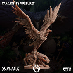 3D Printed Sordane Publishing Carcassite Beast Vulture Burrows Below 28 32mm D&D (Online Only)