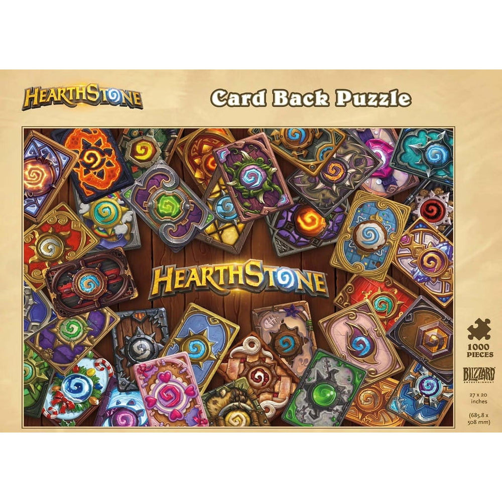 Card Back Hearthstone 1000 Piece Jigsaw Puzzle Blizzard