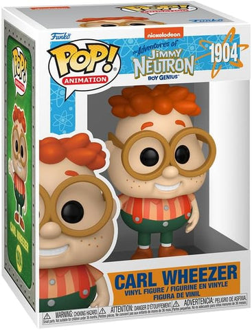 The Adventures of Jimmy Neutron Boy Genius Carl Wheezer Funko Pop! Vinyl Figure #1904 with Funko Protector (Online Order Only)