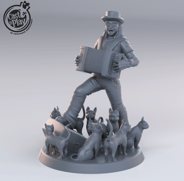 3D Printed Cast n Play Carl Finch 28mm 32mm D&D (Online Only)