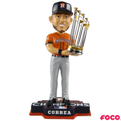 Houston Astros 2017 World Series Champions Orange Jersey Bobbleheads (ONLINE ORDER ONLY)