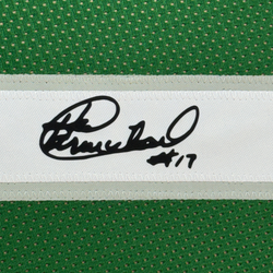 Framed Facsimile Autographed Harold Carmichael 35x39 Philadelphia Kelly Green Reprint Laser Auto Football Jersey (ONLINE ORDER ONLY)