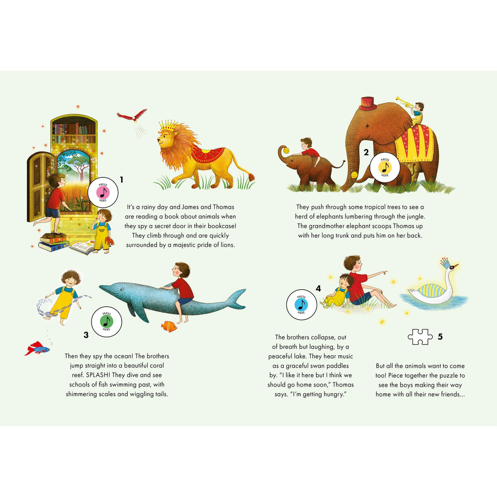 Carnival of the Animals 48 Piece Musical Jigsaw Puzzle Kaddo
