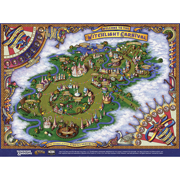 D&D: The Wild Beyond the Witchlight - Map Set (ONLINE ORDER ONLY)