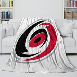 Carolina Hurricanes Blanket Flannel Throw Kids Room Decoration (Online Order Only)