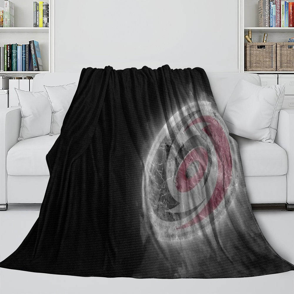 Carolina Hurricanes Blanket Flannel Throw Kids Room Decoration (Online Order Only)
