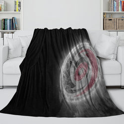 Carolina Hurricanes Blanket Flannel Throw Kids Room Decoration (Online Order Only)