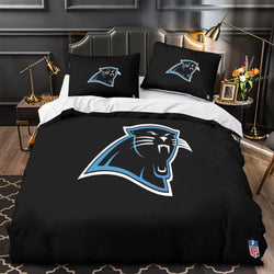 Carolina Panthers Bedding Set Duvet Cover Without Filler (Online Order Only)