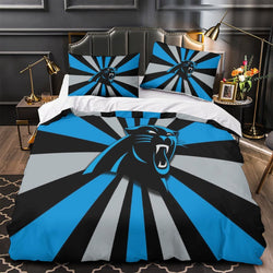 Carolina Panthers Bedding Set Duvet Cover Without Filler (Online Order Only)
