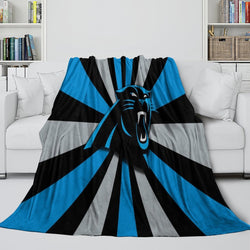 Carolina Panthers Blanket Flannel Fleece Throw Room Decoration (Online Order Only)