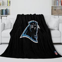Carolina Panthers Blanket Flannel Fleece Throw Room Decoration (Online Order Only)