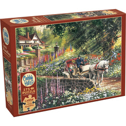 Carriage Ride 275 Large Piece Jigsaw Puzzle Cobble Hill (ONLINE ORDER ONLY)