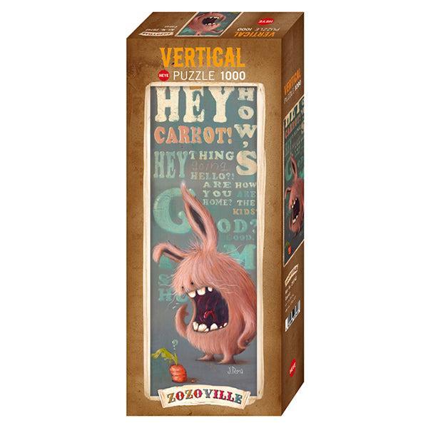 Carrot Zozoville 1000 Piece Panoramic Jigsaw Puzzle Heye (ONLINE ORDER ONLY)