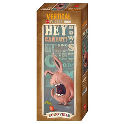 Carrot Zozoville 1000 Piece Panoramic Jigsaw Puzzle Heye (ONLINE ORDER ONLY)