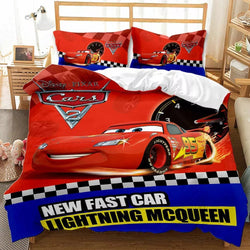 Cars Lightning McQueen Bedding Set Quilt Cover Without Filler (Online Order Only)