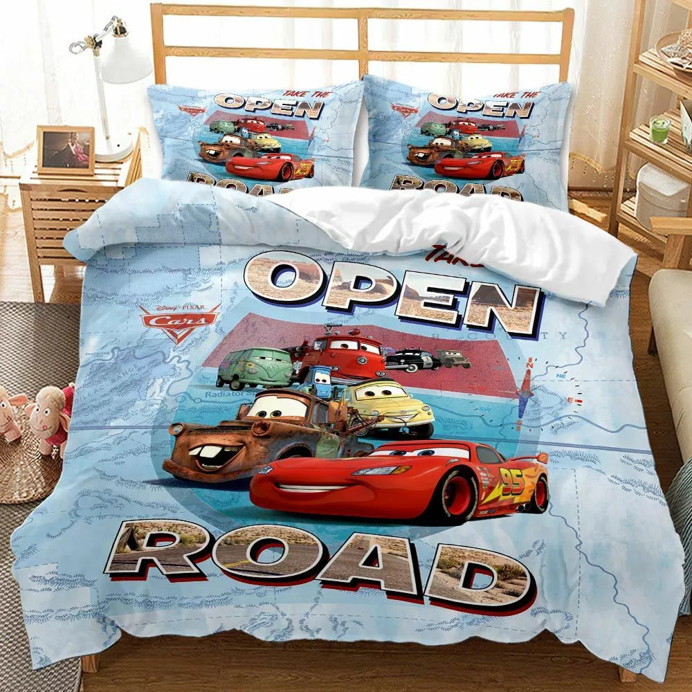 Cars Lightning McQueen Bedding Set Quilt Cover Without Filler (Online Order Only)