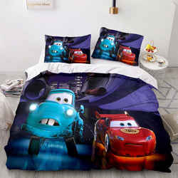 Cars Pattern Bedding Set Quilt Cover Without Filler (Online Order Only)