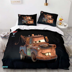Cars Pattern Bedding Set Quilt Cover Without Filler (Online Order Only)