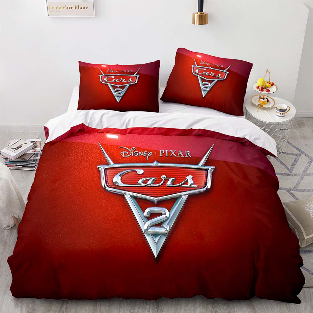 Cars Pattern Bedding Set Quilt Cover Without Filler (Online Order Only)