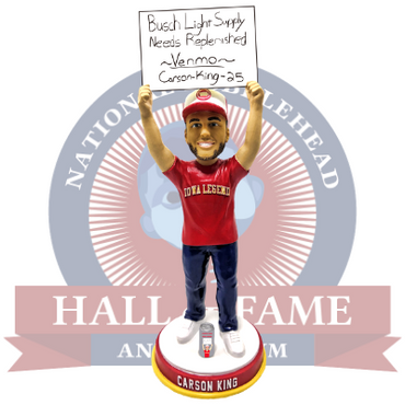 Carson King "Iowa Legend" Bobblehead (ONLINE ORDER ONLY)