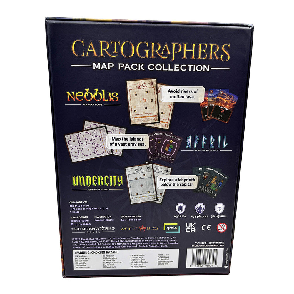 Cartographers: Map Pack Collection (ONLINE ORDER ONLY)
