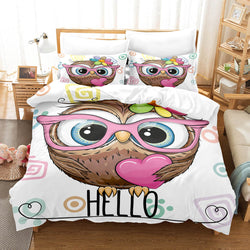 Cartoon Animals Cosplay Bedding Sets Quilt Covers Without Filler (Online Order Only)