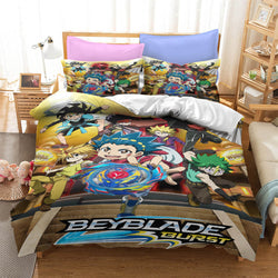 Cartoon Animation Cosplay Bedding Set Quilt Cover Without Filler (Online Order Only)