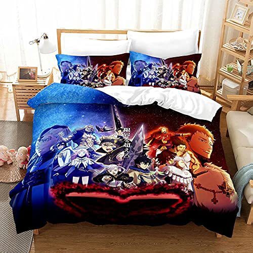 Cartoon Animation Cosplay Bedding Set Quilt Cover Without Filler (Online Order Only)