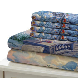 Cartoon Beauty and the Beast Bedding Set Quilt Duvet Cover Without Filler (Online Order Only)