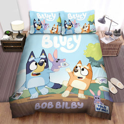 Cartoon Bluey Bedding Set Quilt Cover (Online Order Only)