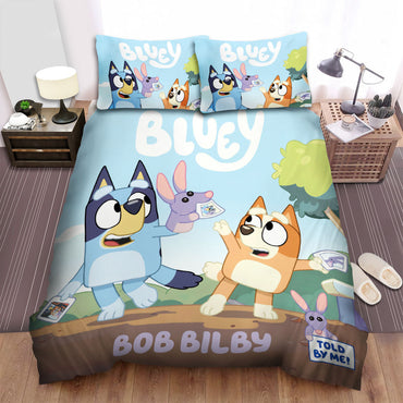 Cartoon Bluey Bedding Set Quilt Cover (Online Order Only)