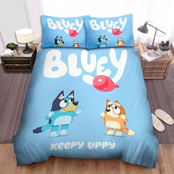 Cartoon Bluey Bedding Set Quilt Cover (Online Order Only)