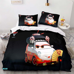 Cartoon Cars Bedding Set Quilt Cover Without Filler (Online Order Only)