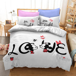 Cartoon Mickey Mouse Bedding Set Quilt Cover Without Filler (Online Order Only)