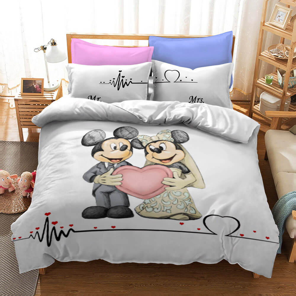Cartoon Mickey Mouse Bedding Set Quilt Cover Without Filler (Online Order Only)