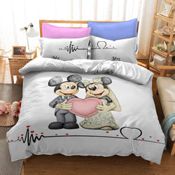 Cartoon Mickey Mouse Bedding Set Quilt Cover Without Filler (Online Order Only)